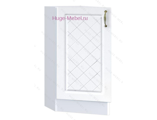 Шкаф кухонный нижний торцевой 300 Модена (дуб белый)