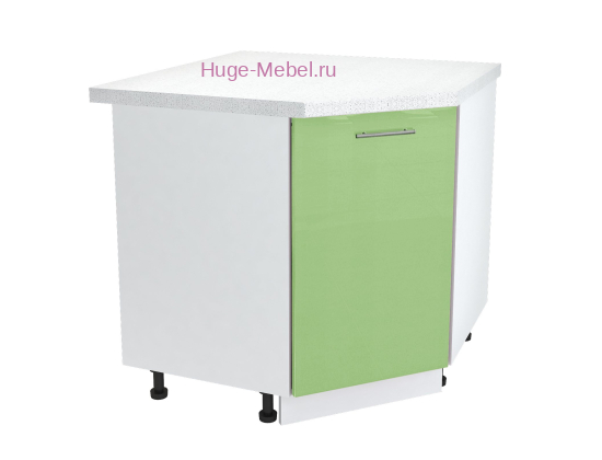 Шкаф кухонный угловой нижний 850 Ксения (олива)