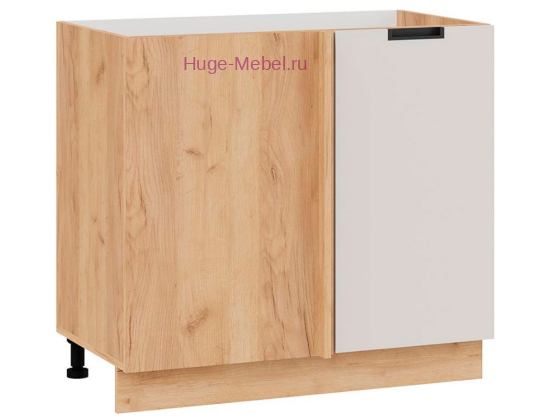 Шкаф кухонный угловой нижний 1000 Сахара (мокко) корпус крафт