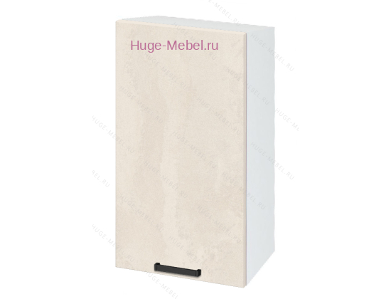 Кухонный шкаф верхний навесной 400 Пасаденна (шелковый камень)