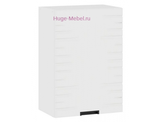 Кухонный шкаф верхний навесной 500 Сахара (белый с фрезеровкой)