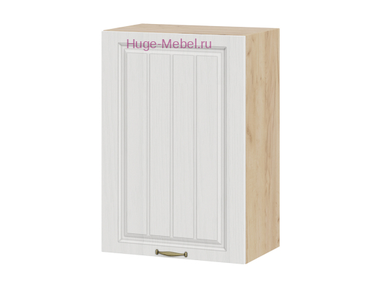 Кухонный шкаф верхний навесной 500 Мария (белый) корпус крафт