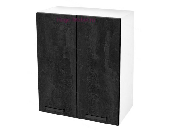 Кухонный шкаф верхний навесной 600 Пасаденна (угольный камень)