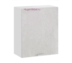 Кухонный шкаф верхний навесной 600 Бетон Ф105 (бетон белый)