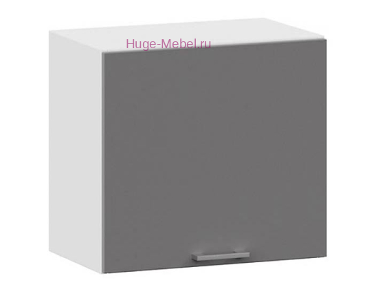 Горизонтальный кухонный шкаф высокий 500 Катрин (софт графит)