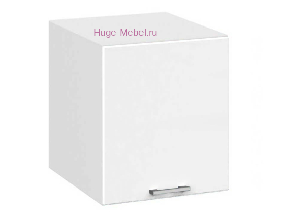 Горизонтальный кухонный шкаф высокий 400 Катрин (софт вайт)