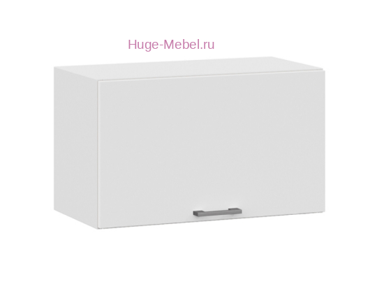 Антресольный кухонный шкаф верхний 600 Катрин (софт вайт)