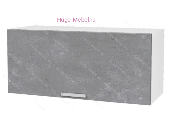 Горизонтальный кухонный шкаф верхний 800 Бетон (бетон серый)