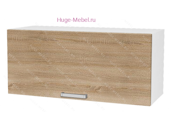 Горизонтальный кухонный шкаф верхний 800 Бетон (дуб сонома)