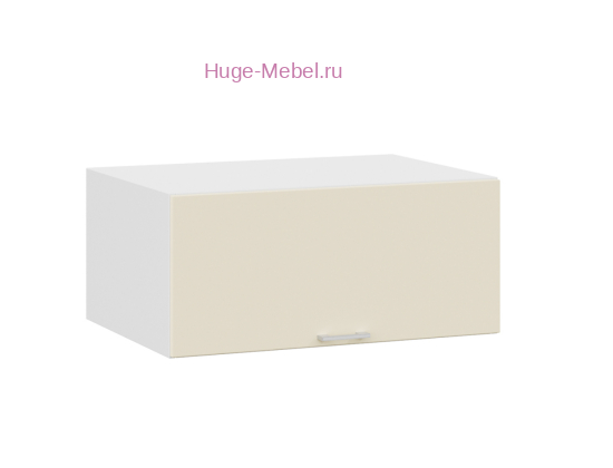 Антресольный кухонный шкаф верхний 800 Катрин (крем)