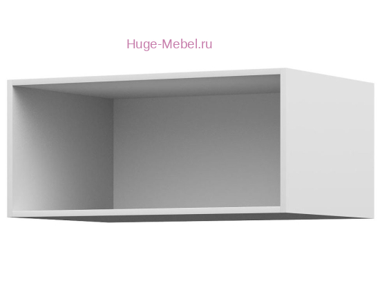 Корпус антресольного кухонного шкафа 800х360 (белый)