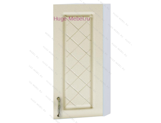 Торцевой шкаф кухонный верхний подвесной 300 Модена (дуб ваниль)