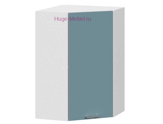 Угловой кухонный шкаф верхний высокий 600 Катрин (топаз)