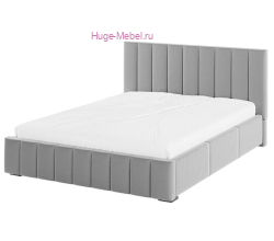 Корпус кровати 1,4 "Нега" светло-серый