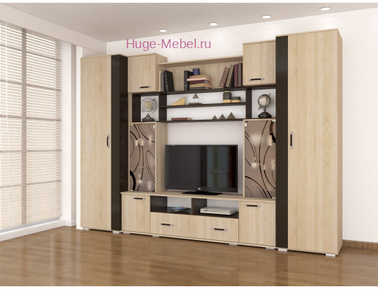 Гостиная "Оскар-18 К1 сонома"