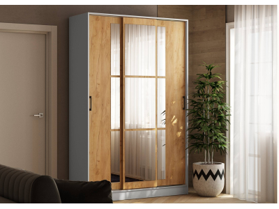 Шкаф-купе "Стиль-2 1400" крафт