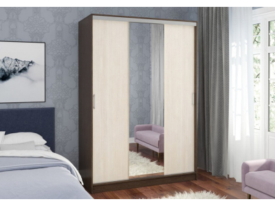 Шкаф-купе "Альянс 1.5 Венге/Дуб" Шкаф-купе "Альянс 1.5 Венге/Дуб"