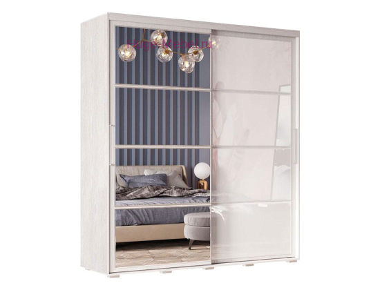 Шкаф-купе "Крафт-6 белый"