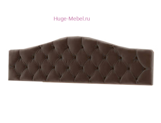 Изголовье кровати 140х200 "Дели" шоколад