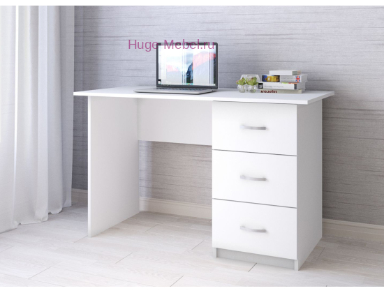Стол письменный "Сити-1 белый"