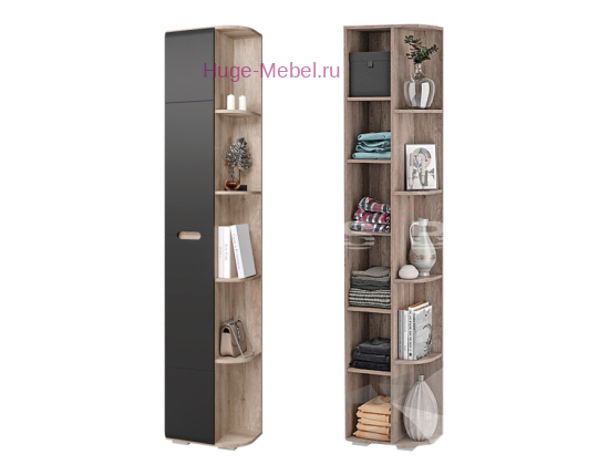 Пенал "Наоми ПН-15" графит