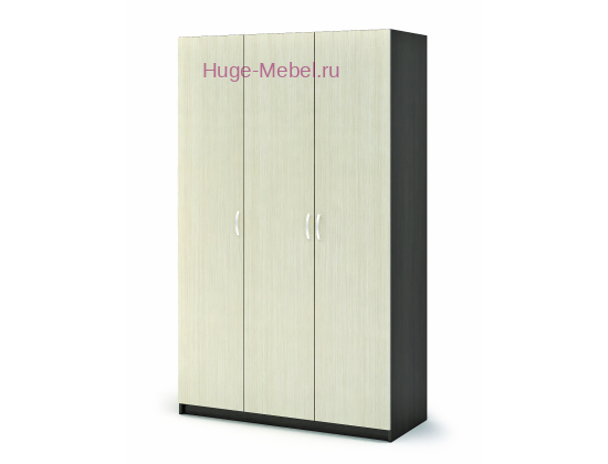 Шкаф трехстворчатый "Бася ШК 557" венге