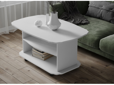 Стол журнальный "Консул-2 белый" Стол журнальный "Консул-2 белый"