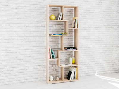 Стеллаж Ромео-8 сонома Стеллаж Ромео-8 сонома