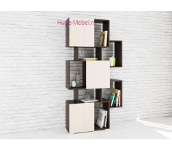 Стеллаж Ромео-9 венге/дуб