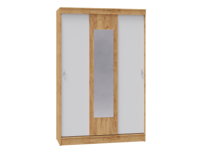 Шкаф-купе "Бася ТЭКС" крафт/белый Шкаф-купе "Бася ТЭКС" крафт/белый