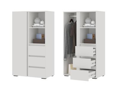 Шкаф детский "Хелен ШК 03" белый Шкаф детский "Хелен ШК 03" белый