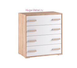 Фасады комода "Бланка" белые