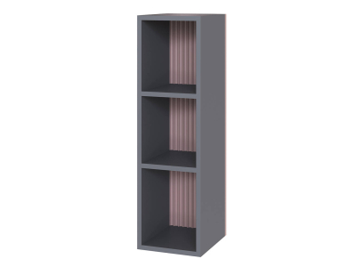 Навесной шкаф открытый "Сириния пудра" 