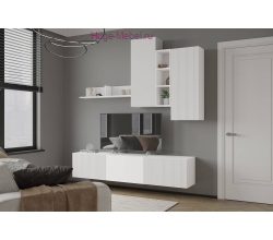 Гостиная "Сириния" белая