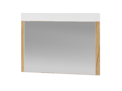 Зеркало "Адель" белый +крафт