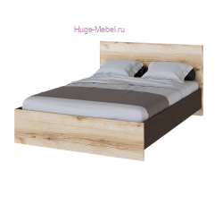 Кровать 140х200 "Плейона" венге