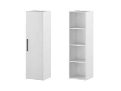 Пенал настенный "Альберо" белый