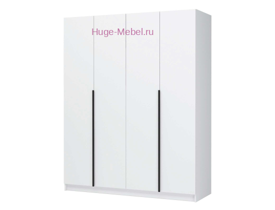 4-х створчатый шкаф "Лион ШК-03" белый