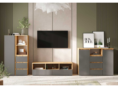 Стенка в гостиную "Хелен" К3