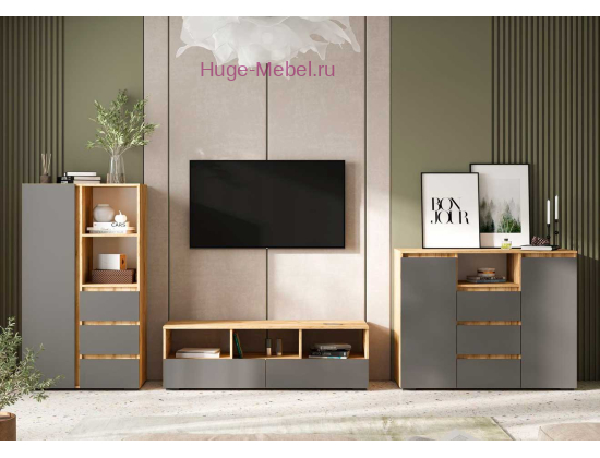 Стенка в гостиную "Хелен" К3