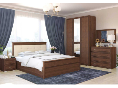 Спальный гарнитур "Ливорно К2" орех