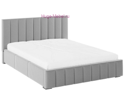 Корпус кровати 1,6 "Нега" светло-серый
