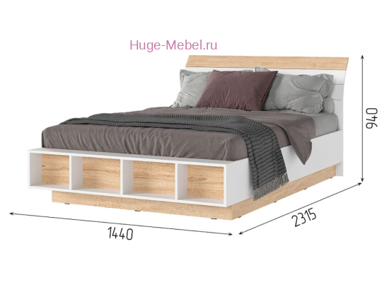 Кровать 140х200 "Санса КР-01"