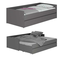 Кровать трансформер "Симпл КР-51" графит