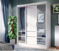 Шкаф-купе "Симпл" белый