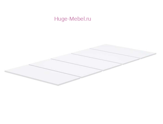 Настил (латы) ЛДСП 90х200 белый БТС