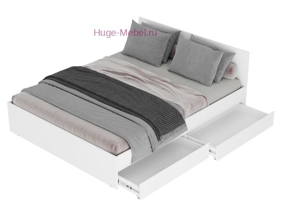 Кровать 160х200 "Симпл" белая