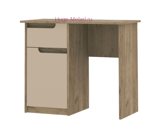 Стол косметический "Гавана" кашемир/крафт серый