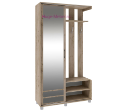 Прихожая "Ларго-2" крафт серый