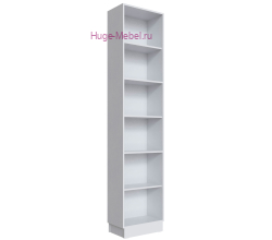 Шкаф торцевой 25 см "Мадрид" белый